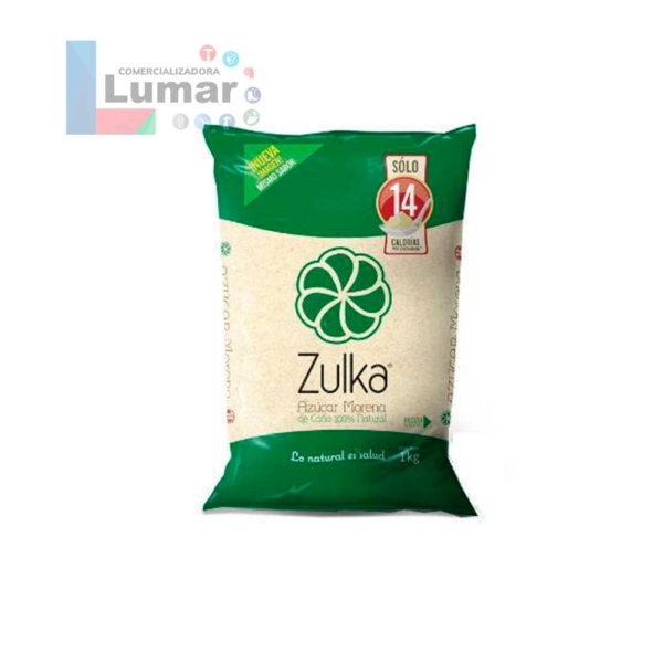 Azúcar Morena Zulka 1kg Comercializadora Lumar 5349